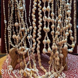 Bohemian Shell Bead Necklace